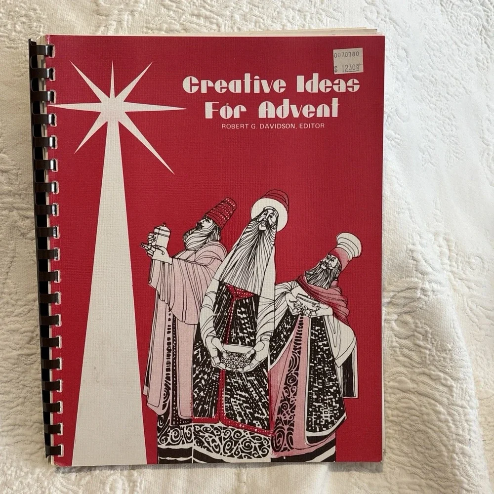 Creative Ideas for Advent Paperback Robert G. Davidson Vintage 1980 Educational